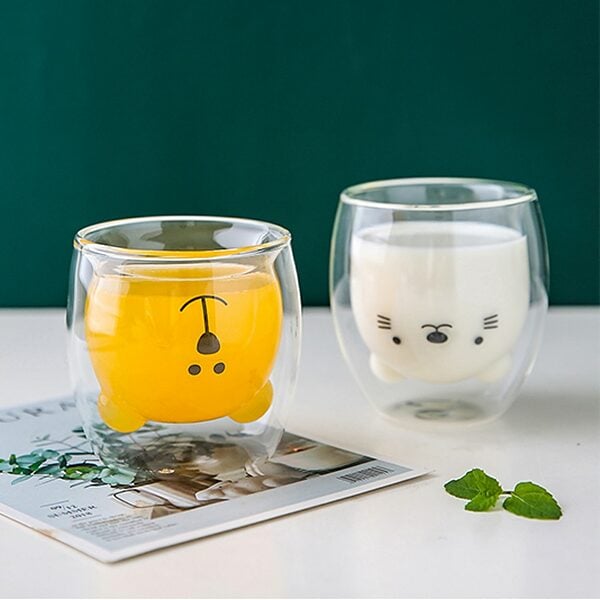 Kawaii Friends Heat Resistant Glass Coffe Cup kawaii