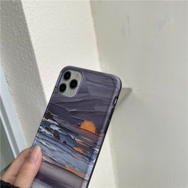 Sunrise Painting iPhone Case IMD kawaii