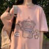 Kawaii Japan Cute Bear T-shirts bear kawaii