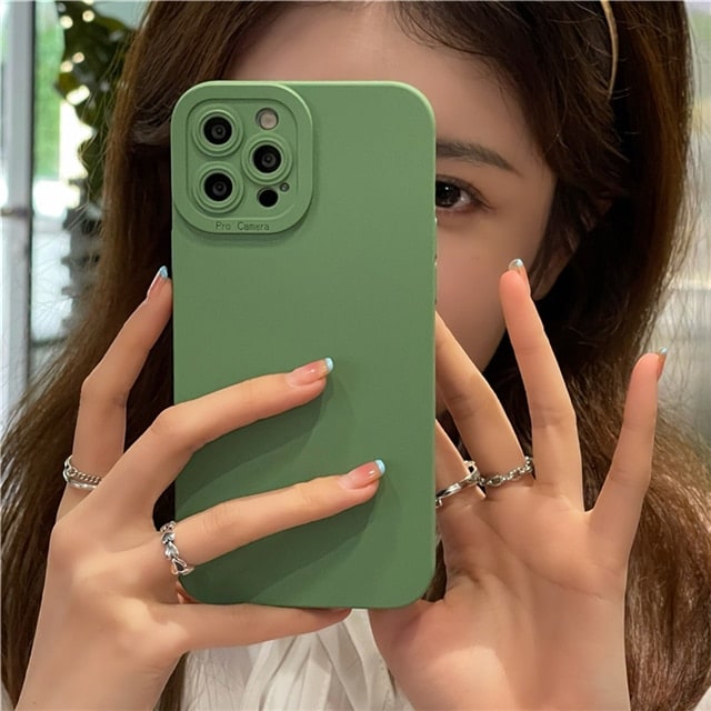 Silicone Frosted iPhone Case