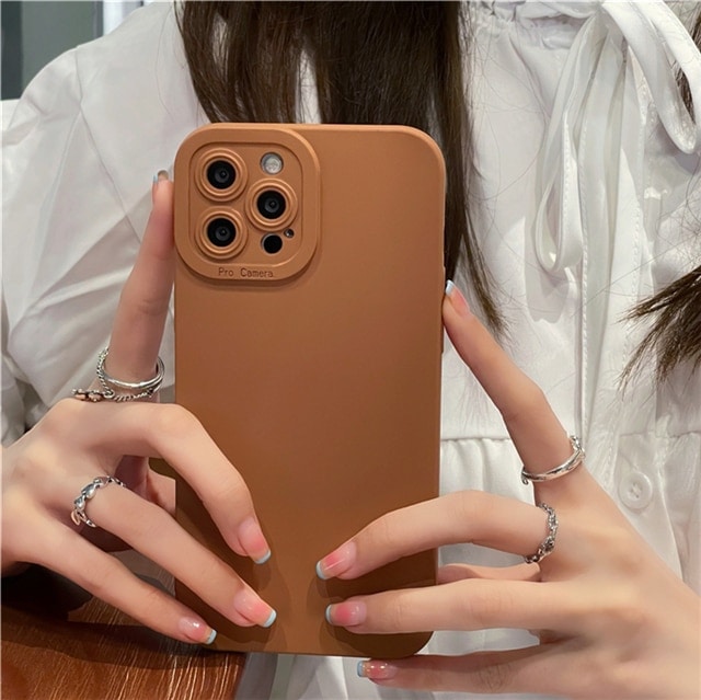 Silicone Frosted iPhone Case