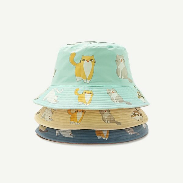 Cute Cats Theme Bucket Hat Bucket Hat kawaii
