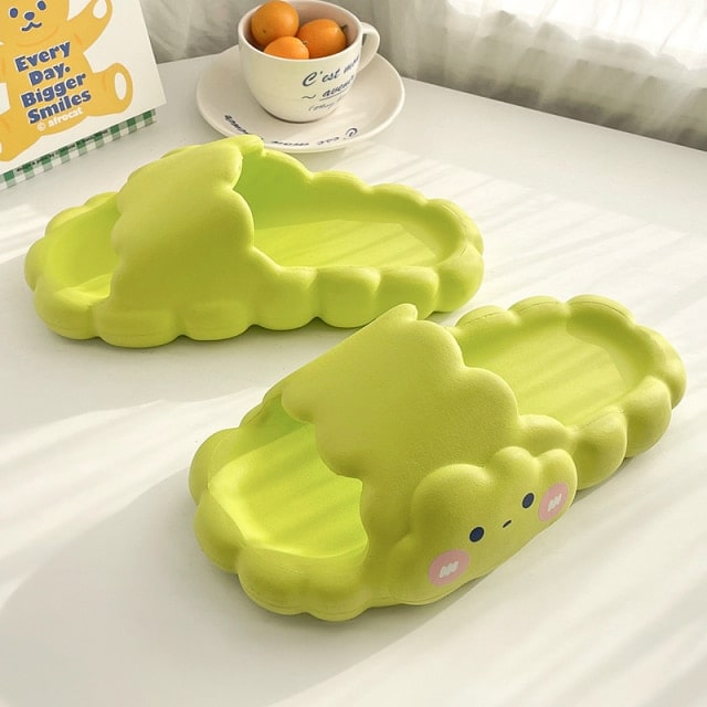 Cute Kawaii Smile Slippers