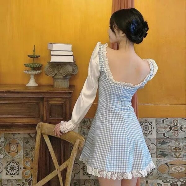 French Vintage Sweet Fairy Lace Dress Fairy kawaii