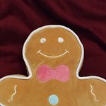 Gingerbread Man Stuffed Plush Pillow