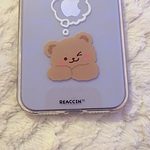 Cute Cartoon Bear Couple iPhone Case