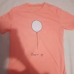 Harajuku Pink Color Print T-Shirts
