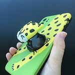 Cute 3D Leopard iPhone Case