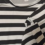 Korean Harajuku Striped O-Neck Tshirt