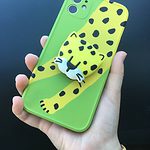 Cute 3D Leopard iPhone Case