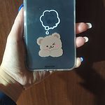 Cute Cartoon Bear Couple iPhone Case