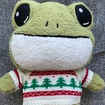 Cute Big Eyes Frog Plush  Toy