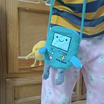 Beemo, Finn & Jake Figure Adventure Time Plush Crossbody Bag