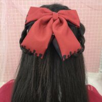 Grampos de arco de cabelo de anime Clipes de arco kawaii