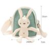 Japanese Kawaii Rabbit Backpack Leash Bags kawaii