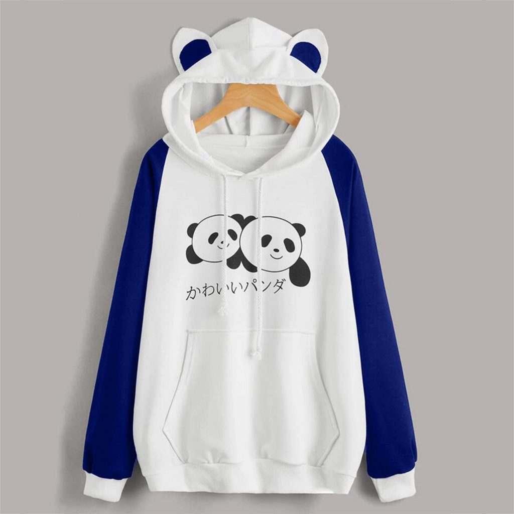 Cute Cartoon Panda Sweatshirt