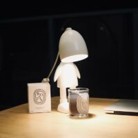 Roboter-Kunst-Schreibtischlampe Kunst kawaii
