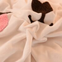 귀여운 만화 토끼 침대 세트 침대 스커트 귀엽다