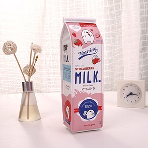 Milk Box Design Random Pencil Case