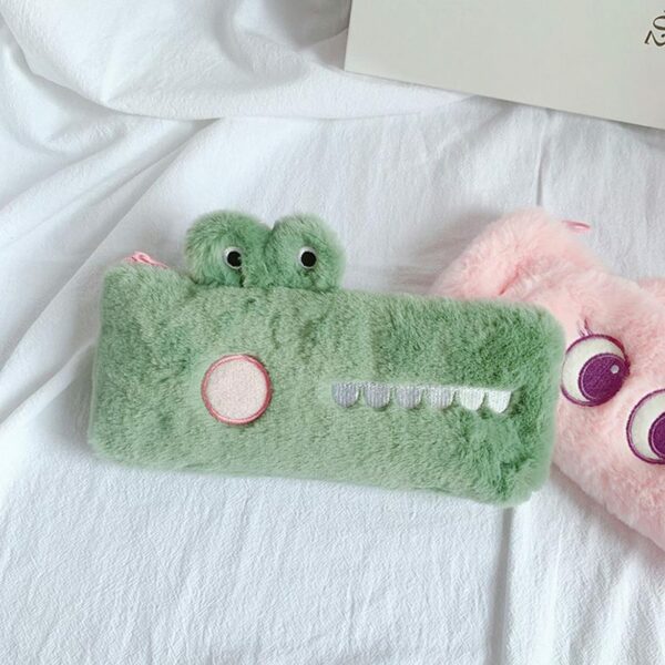 Cute Crocodile Design Pencil Bag Crocodile kawaii