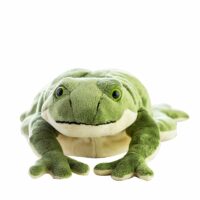 현실적인 카와이 개구리 플러시 장난감 아기 인형 귀엽다