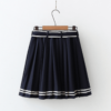 Anchor Embroidery Navy Style Skirt Harajuku kawaii