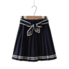 Anchor Embroidery Navy Style Skirt Harajuku kawaii