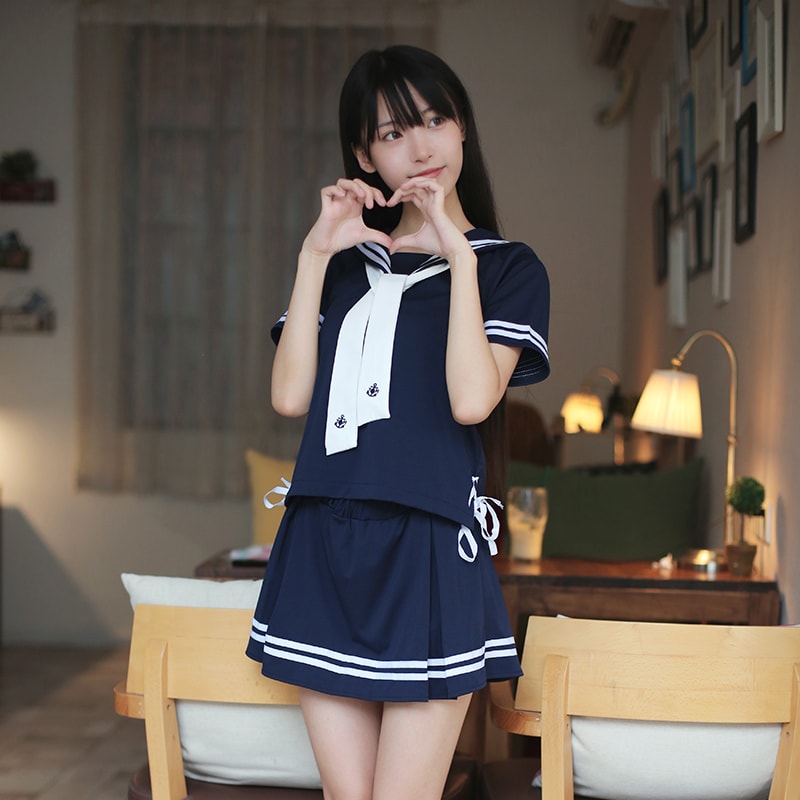 Japanese School Girls Uniform Set