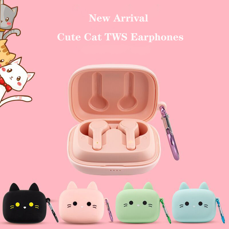 Cat Wireless Bluetooth 5.0 Earbuds