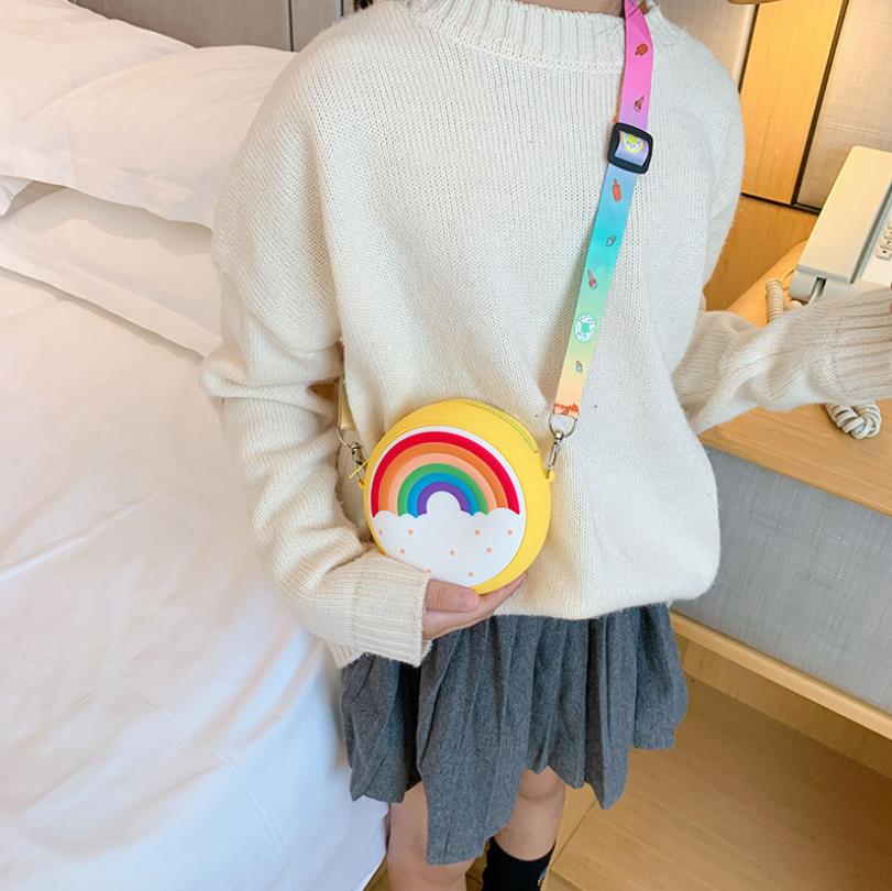 Cute Rainbow Donut Bag