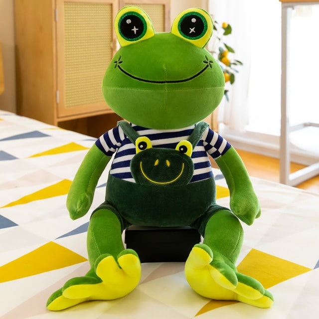 Couple Frog Plush Toy
