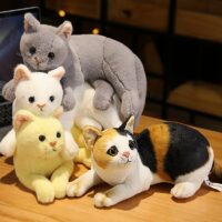 Urocza pluszowa lalka-kot Pluszowe zabawki dla kotów kawaii