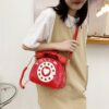 Rotary Phone Handbag Crosbody Bag kawaii