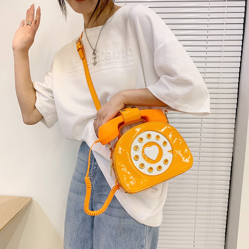 Rotary Phone Handbag