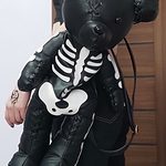 Fashion Skeleton Bear Backpack