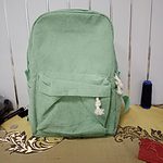 Corduroy School Backpack