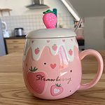 Cute Strawberry Coffee Mug 500ml