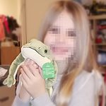 Realistic Kawaii Frog Plush Toy