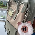 Cute Linen Buckle Backpack
