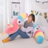 Rainbow Chunky Toucan Bird Parrot Plushies Toys Bird Plush kawaii