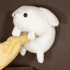 Kawaii White Laying Bunny Plushie Toy Animal kawaii