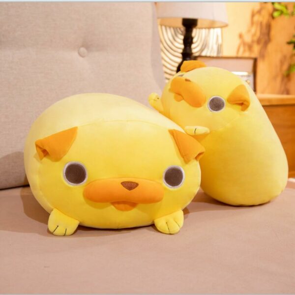 Kawaii Yellow Pug Plushies Toys Dog Pillow kawaii