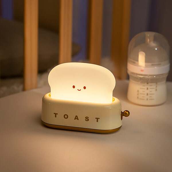 Toast Inspired Night Light Night Light kawaii
