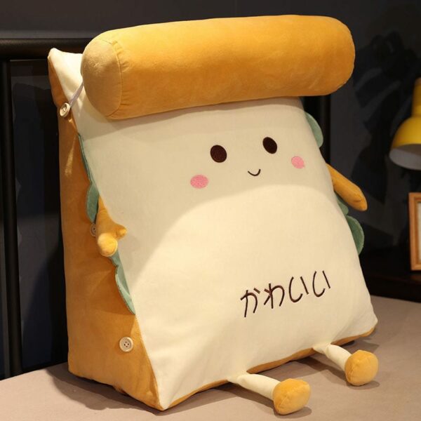 Funny Bread Hold Pillow backrest pillow kawaii