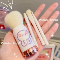 4 In 1 Travel Makeup Brush Set Makeup Brush kawaii