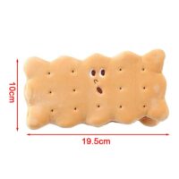 Cookie Sandwich Soft Plush Pencil Case cookie kawaii