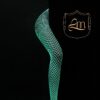 White UV Glowing Aesthetic Fishnet Tights Fishing Net Socks kawaii