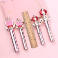 Set de brochas de maquillaje Kawaii Sailor Moon Pincel para cejas kawaii