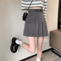 Koreaanse mode JK geplooide rok met hoge taille Jk kawaii