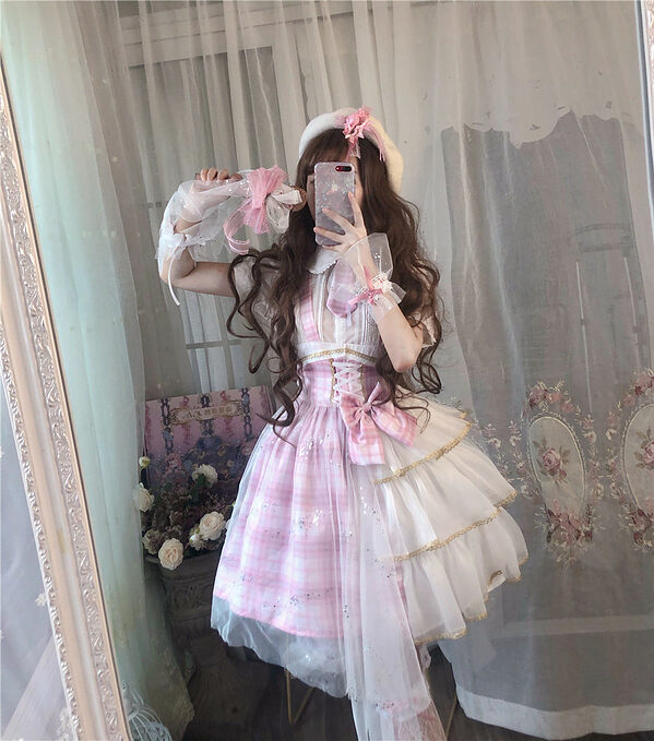 Kawaii Patchwork Princess Lolita Dress Gothic kawaii